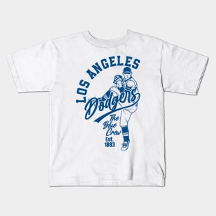 Los Angeles Dodgers By Semrawud Kids T-Shirt